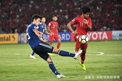 日本足球强势崛起，6:0大胜印尼彰显实力